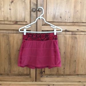Lululemon pace rival skirt 2T